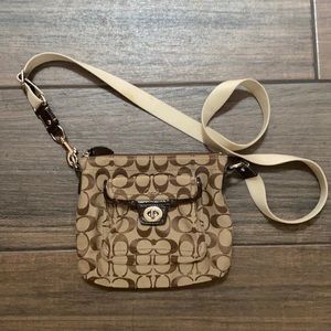 Coach printed crossbody